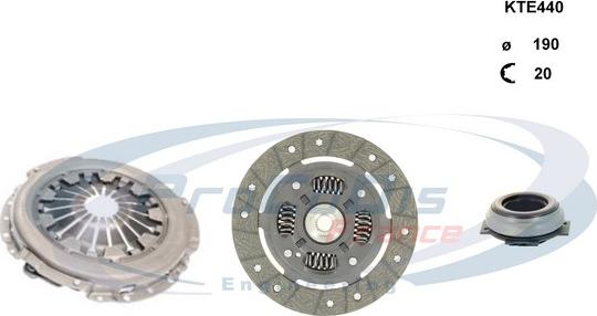 Procodis France KTE440 - Clutch Kit autospares.lv