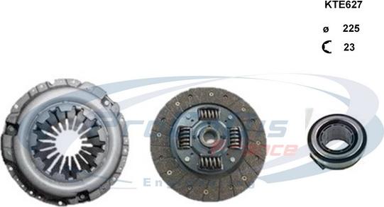 Procodis France KTE627 - Clutch Kit autospares.lv