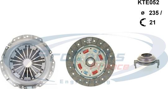 Procodis France KTE052 - Clutch Kit autospares.lv