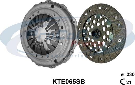 Procodis France KTE065SB - Clutch Kit autospares.lv