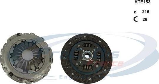 Procodis France KTE153SB - Clutch Kit autospares.lv