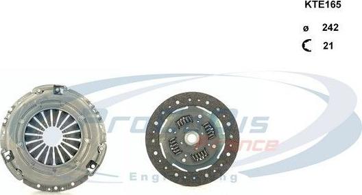 Procodis France KTE165SB - Clutch Kit autospares.lv