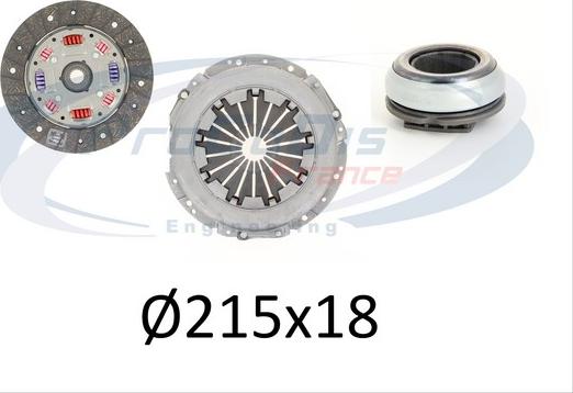 Procodis France KTE113 - Clutch Kit autospares.lv