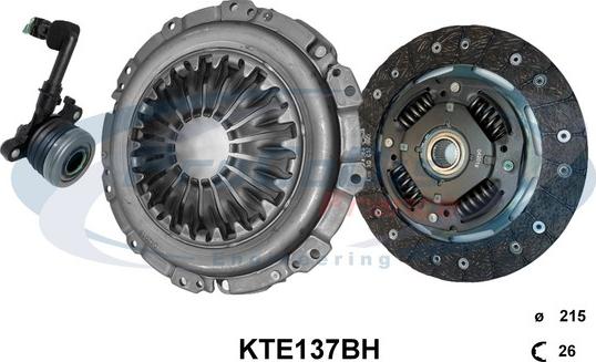 Procodis France KTE137BH - Clutch Kit autospares.lv