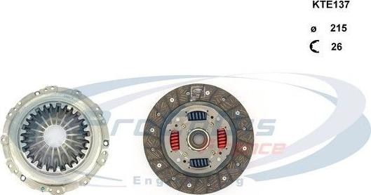 Procodis France KTE137SB - Clutch Kit autospares.lv