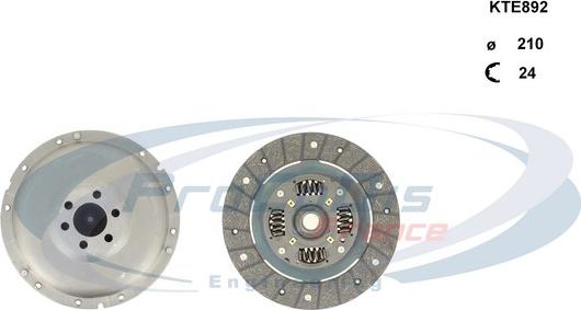 Procodis France KTE892 - Clutch Kit autospares.lv