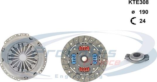 Procodis France KTE308 - Clutch Kit autospares.lv