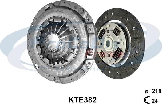 Procodis France KTE382 - Clutch Kit autospares.lv