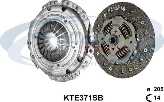 Procodis France KTE371SB - Clutch Kit autospares.lv