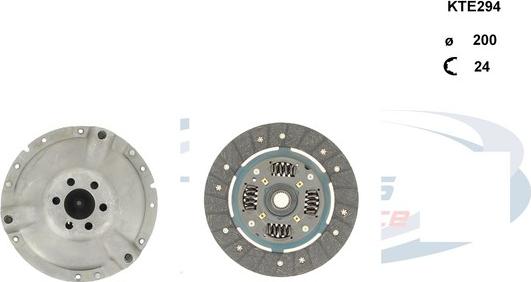 Procodis France KTE294 - Clutch Kit autospares.lv