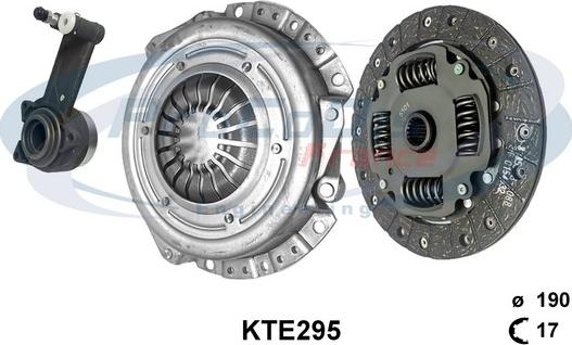 Procodis France KTE295 - Clutch Kit autospares.lv