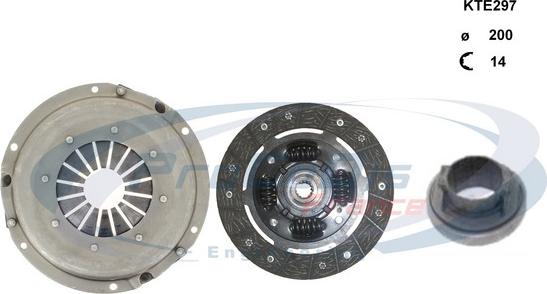 Procodis France KTE297 - Clutch Kit autospares.lv