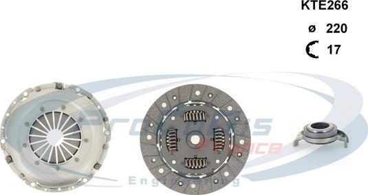 Procodis France KTE266 - Clutch Kit autospares.lv