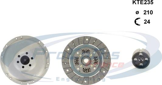 Procodis France KTE235 - Clutch Kit autospares.lv