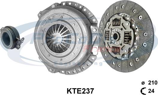 Procodis France KTE237 - Clutch Kit autospares.lv