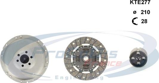 Procodis France KTE277 - Clutch Kit autospares.lv