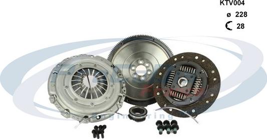 Procodis France KTV004 - Clutch Kit autospares.lv