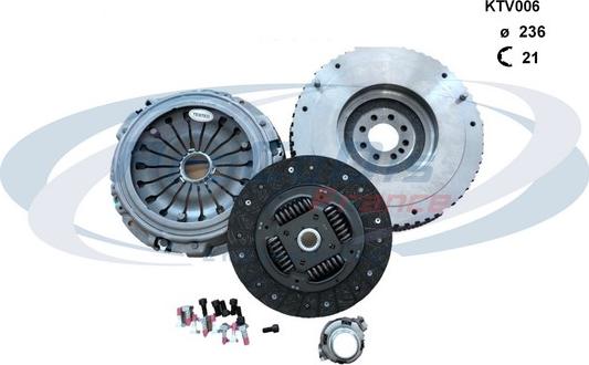 Procodis France KTV006 - Clutch Kit autospares.lv