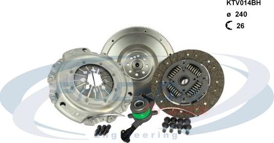 Procodis France KTV014BH - Clutch Kit autospares.lv