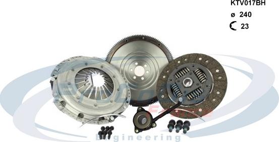 Procodis France KTV017BH - Clutch Kit autospares.lv