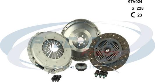 Procodis France KTV024 - Clutch Kit autospares.lv