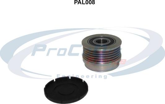 Procodis France PAL008 - Pulley, alternator, freewheel clutch autospares.lv