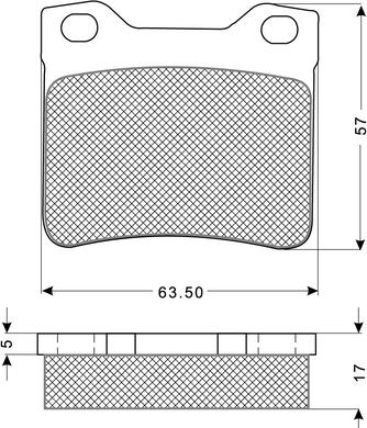 Procodis France PF1194 - Brake Pad Set, disc brake autospares.lv