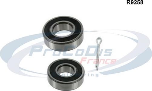 Procodis France R9258 - Wheel hub, bearing Kit autospares.lv