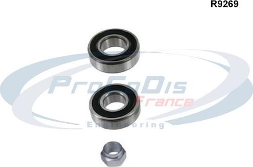 Procodis France R9269 - Wheel hub, bearing Kit autospares.lv