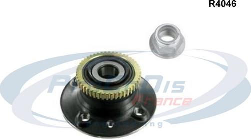 Procodis France R4046 - Wheel hub, bearing Kit autospares.lv