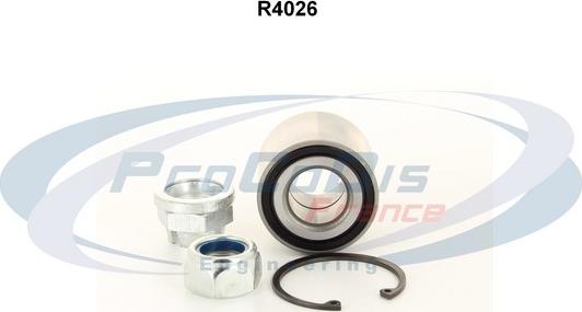 Procodis France R4026 - Wheel hub, bearing Kit autospares.lv