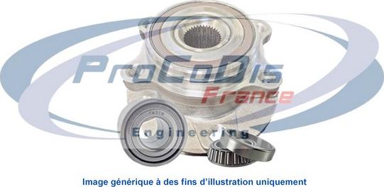 Procodis France R9001 - Wheel hub, bearing Kit autospares.lv