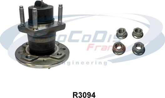 Procodis France R3094 - Wheel hub, bearing Kit autospares.lv