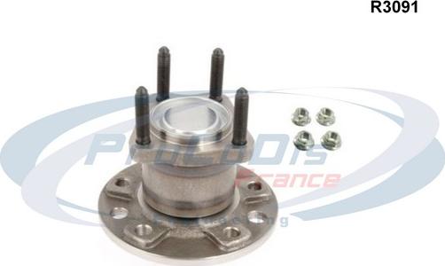 Procodis France R3091 - Wheel hub, bearing Kit autospares.lv