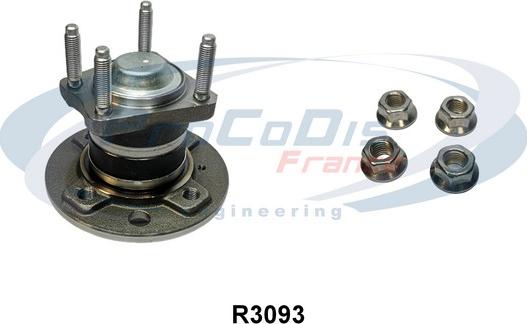 Procodis France R3093 - Wheel hub, bearing Kit autospares.lv