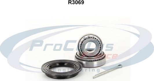 Procodis France R3069 - Wheel hub, bearing Kit autospares.lv