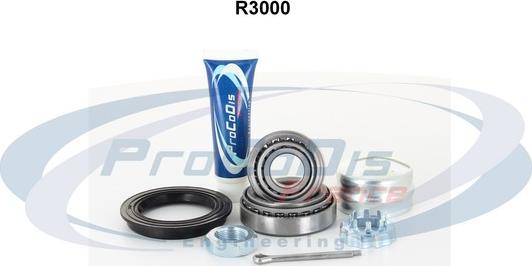 Procodis France R3000 - Wheel hub, bearing Kit autospares.lv