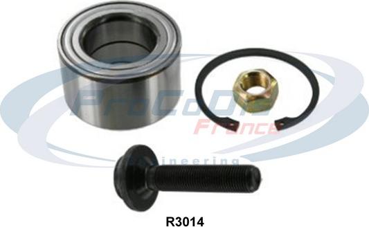 Procodis France R3014 - Wheel hub, bearing Kit autospares.lv