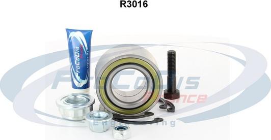 Procodis France R3016 - Wheel hub, bearing Kit autospares.lv