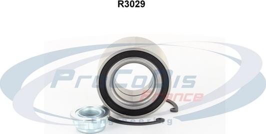 Procodis France R3029 - Wheel hub, bearing Kit autospares.lv