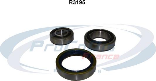 Procodis France R3195 - Wheel hub, bearing Kit autospares.lv