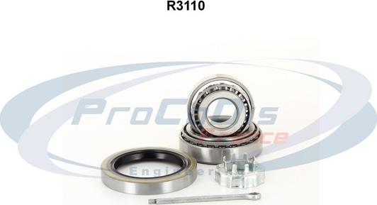 Procodis France R3110 - Wheel hub, bearing Kit autospares.lv