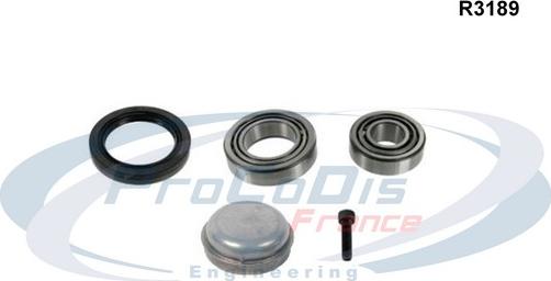 Procodis France R3189 - Wheel hub, bearing Kit autospares.lv