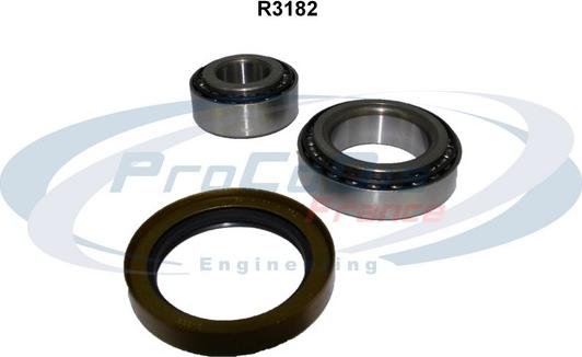 Procodis France R3182 - Wheel hub, bearing Kit autospares.lv