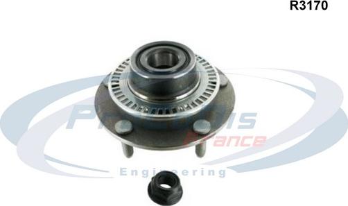 Procodis France R3170 - Wheel hub, bearing Kit autospares.lv