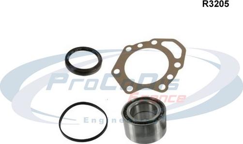 Procodis France R3205 - Wheel hub, bearing Kit autospares.lv