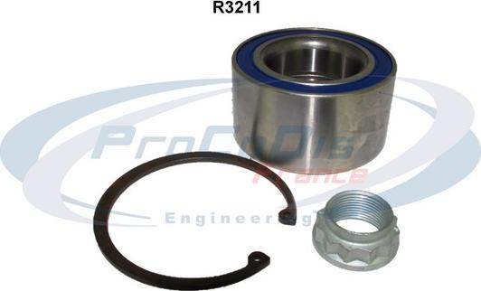 Procodis France R3211 - Wheel hub, bearing Kit autospares.lv