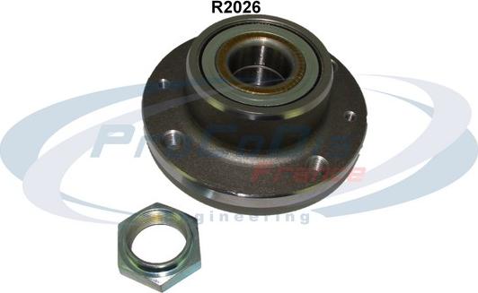 Procodis France R2026 - Wheel hub, bearing Kit autospares.lv