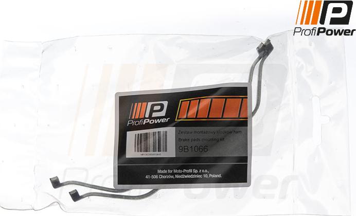 ProfiPower 9B1066 - Accessory Kit for disc brake Pads autospares.lv