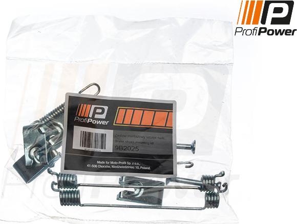 ProfiPower 9B2025 - Accessory Kit, brake shoes autospares.lv